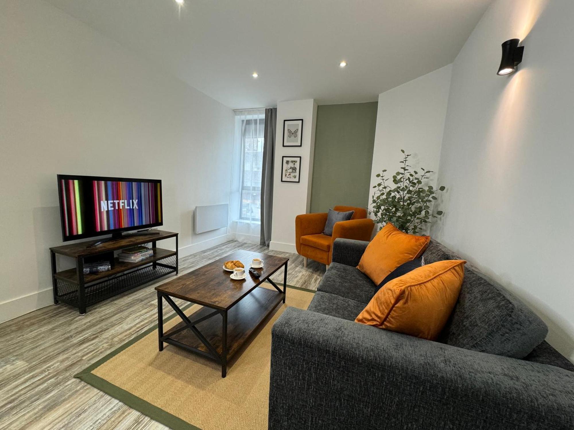 Modern One-Bedroom Apartment Swindon Buitenkant foto